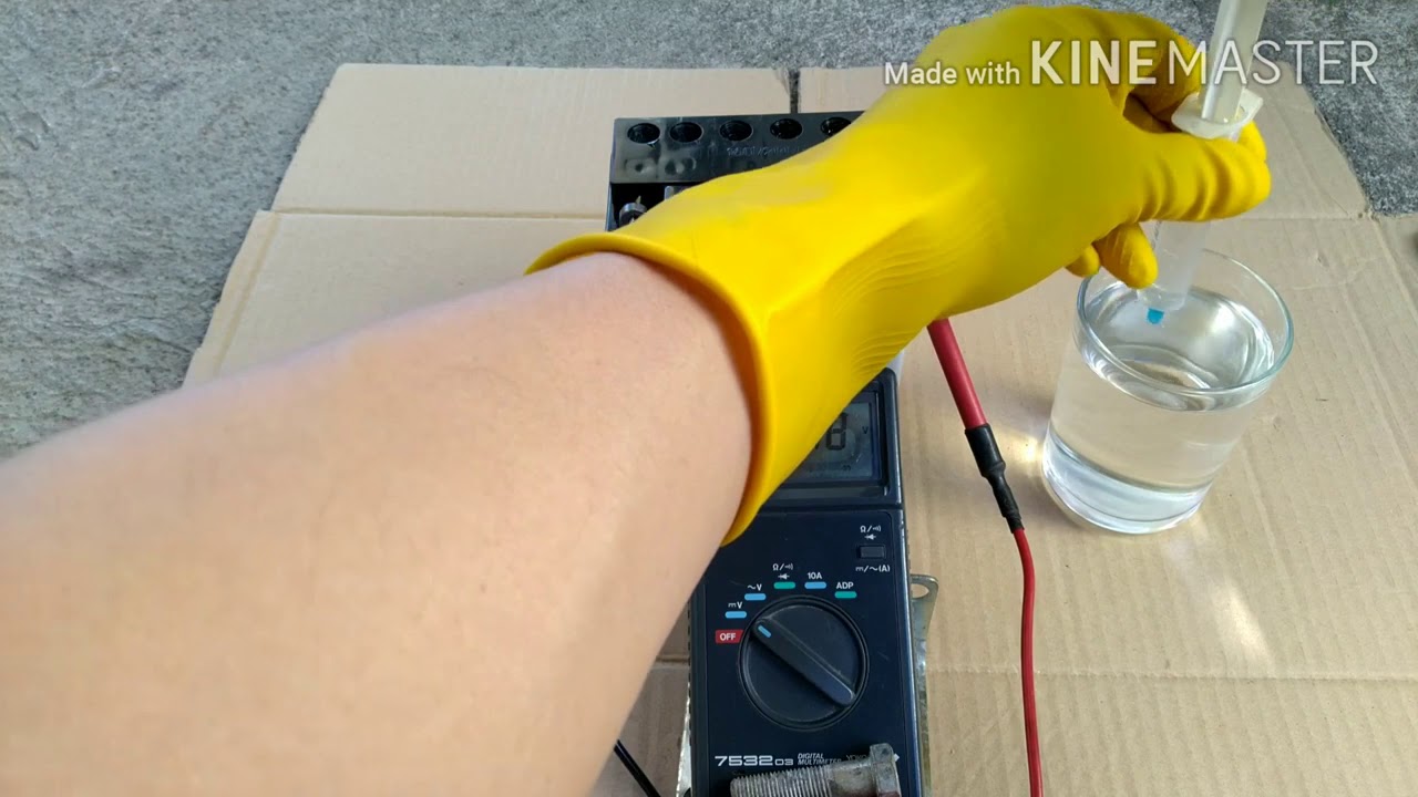 Battery restoration, by replacement of electrolyte YouTube