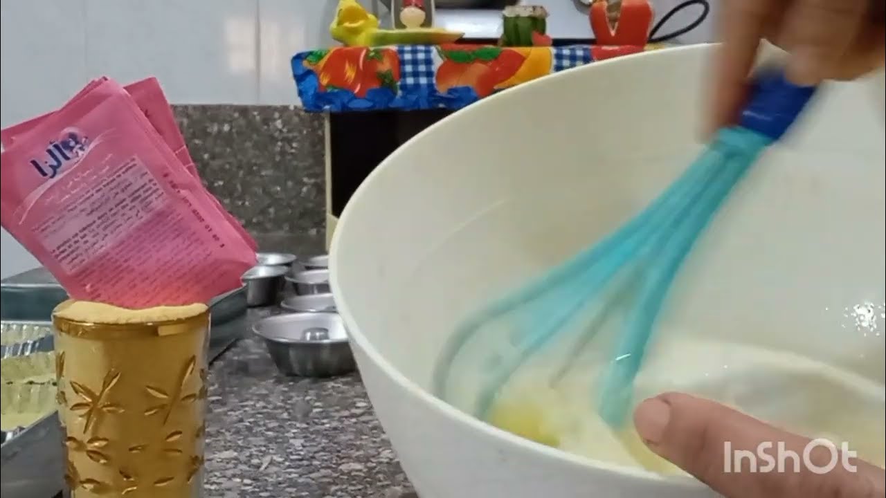 بسبوسة اقتصادية بالماء بدون حليب او عصير