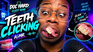 TEETH CLICKING ASMR 👀 (SO SATISFYING)