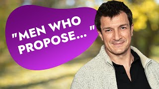 Why Nathan Fillion Says He&#39;s “Unlucky In Love” | Rumour Juice