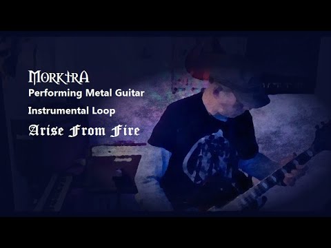 Performing Metal Guitar Instrumental Loop - Arise From Fire