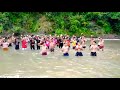 Sa mau koi mau dai dance  on the village river
