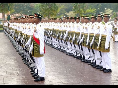 Honour Guard for new Malaysian Deputy Defence Minister