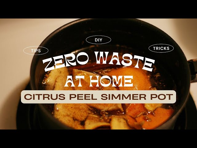 10 Simmer Pot Recipes for a Beautiful Smelling Home - Going Zero Waste