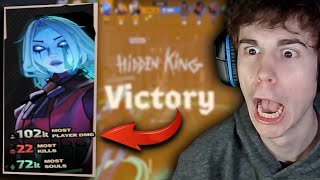 100k DAMAGE in a single game?!? (Deadlock Vindicta Gameplay)