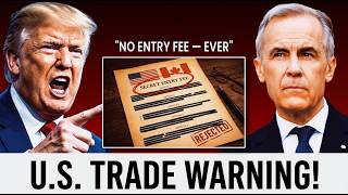 Trump TARGETS Canada With an “Entry Fee” Ultimatum — Carney FIRES BACK and Shifts the Power