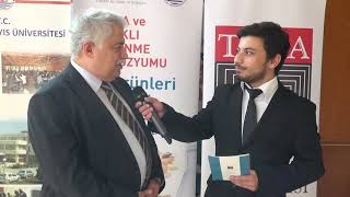 TÜBA Başkanı Prof  Dr  Muzaffer Şeker Sempozyumu Anlatıyor