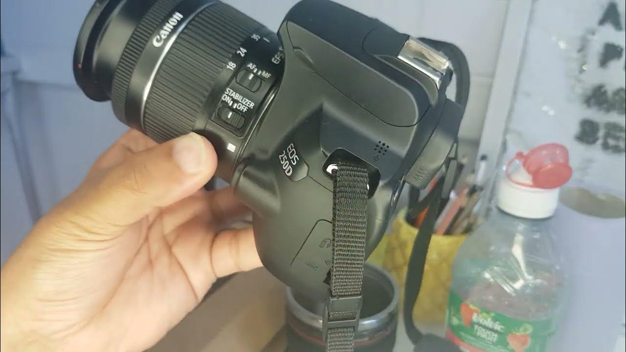 Canon 250D tutorial YouTube