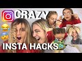 SHE RUINED MY HAIR | TESTING INSTA HACKS | SYD AND ELL