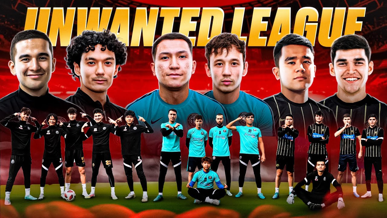 UNWANTED LEAGUE!!! 500$ uchun 3ta jamoa kurashadi !!!
