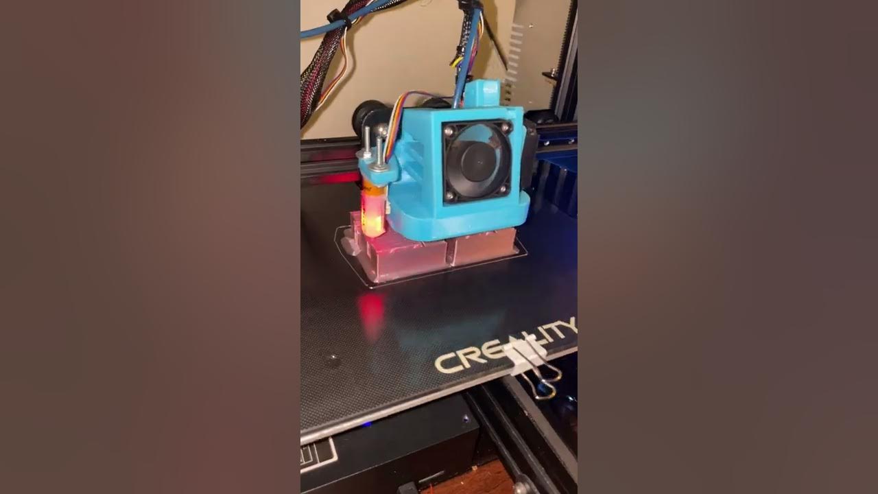 Ender 3 all metal extruder grinding filament (Solved). YouTube