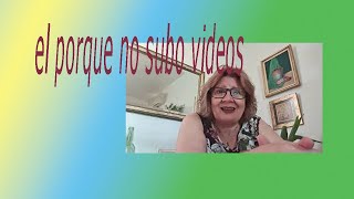 Os cuento el porque no he subido videos