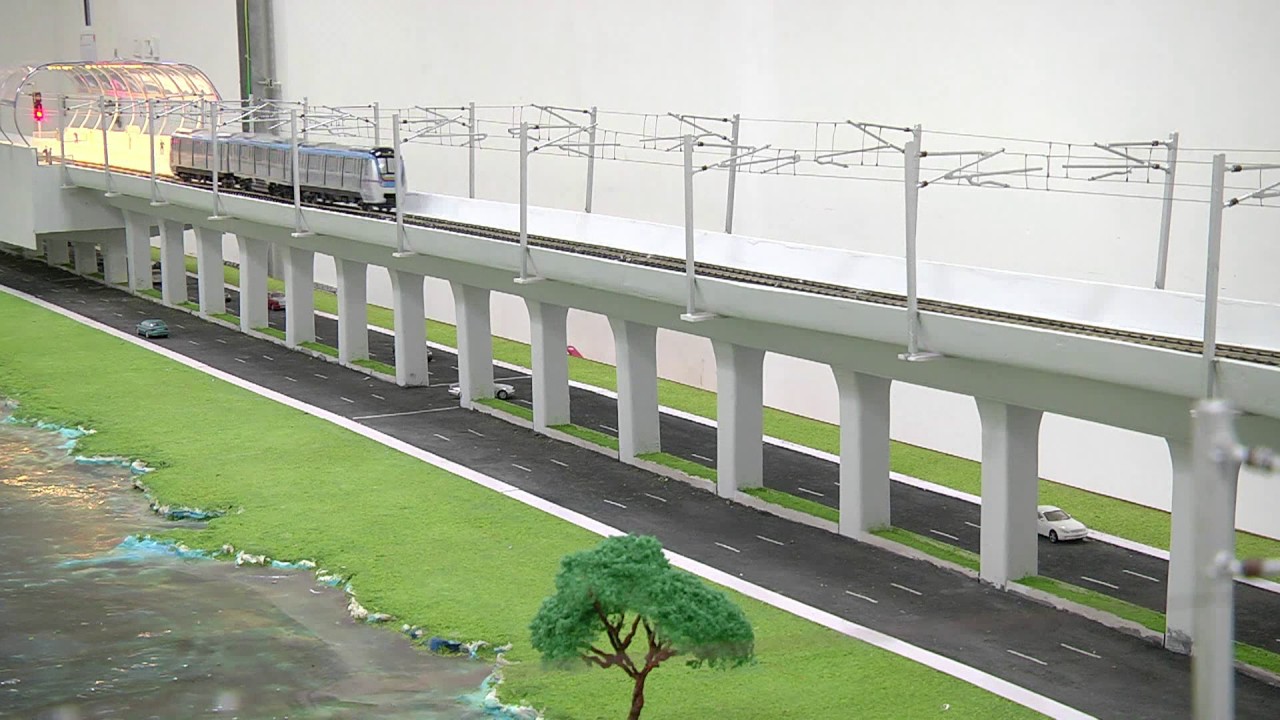 Train Model With CBTC Technology