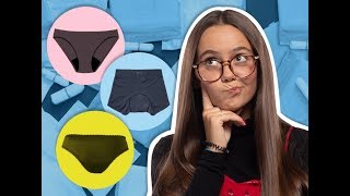 I tried and tested period underwear! Knixteen, Lunapads, Moondog | CBC Kids News