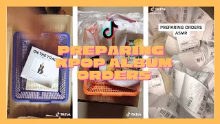 Preparing KPOP Album Orders || ASMR Compilation