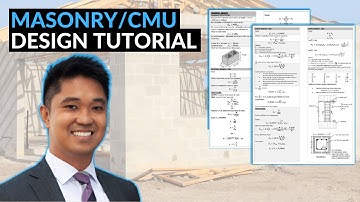 Masonry CMU Design Tutorial + Summary Sheets + Worksheets