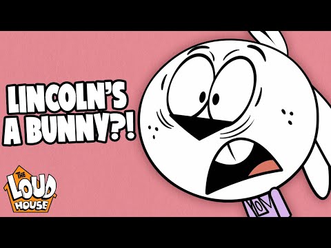 Lincoln Turns Into A Bunny 🐰  White Hare | The Loud House