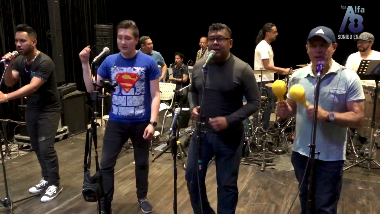 Los Alfa 8 - La Salsa Llegó (Ensayo en Vivo)