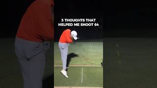 Swing thoughts I use on the course #golf #golfswing #golfinstruction