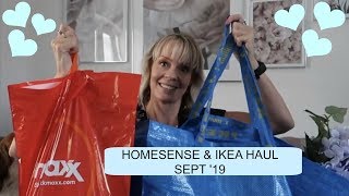 HOMESENSE &amp; IKEA HAUL | SEPT &#39;19