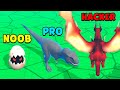 NOOB vs PRO vs HACKER - Dino Domination