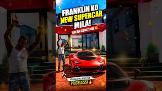 Franklin Got a New Supercar 😱 | Indian Bike Driving 3d | #shorts #indianbikedriving3d