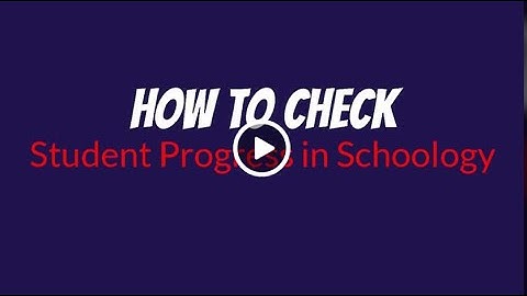 Quick-ITS Schoology Student Analytics