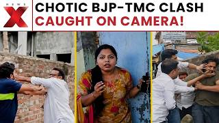 West Bengal Assembly Polls: BJP–TMC Clash Erupts, Street Violence Erupts During Voting | NewsX