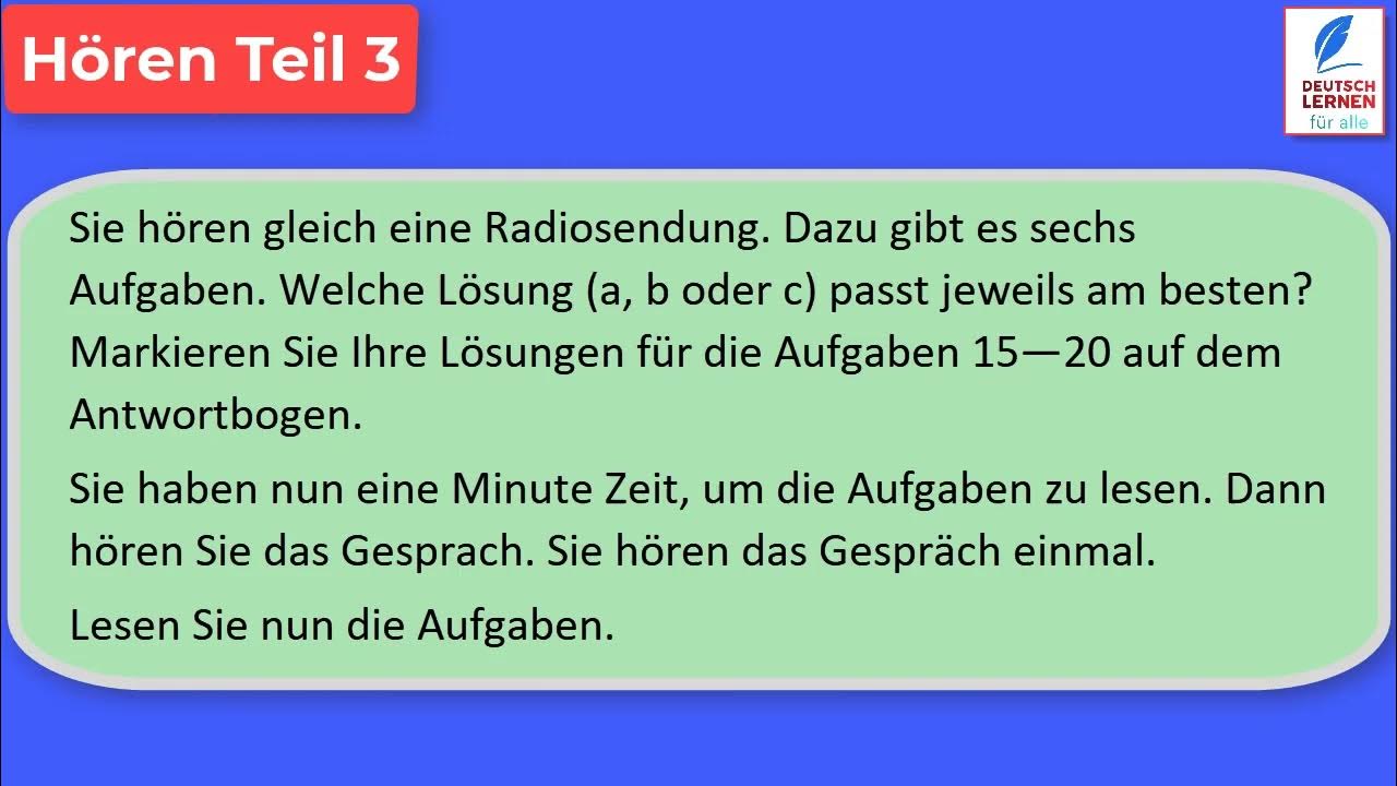 übungstest Telc Deutsch B2 Mit Lösungen www.youtube.com