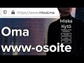 MITEN JULKAISTA OMAT VERKKOSIVUT | Miskan Ohjelmointinurkka