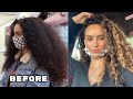 NEW HAIR! BALAYAGE ON CURLY HAIR FIRST IMPRESSION! (farrahdreamz)