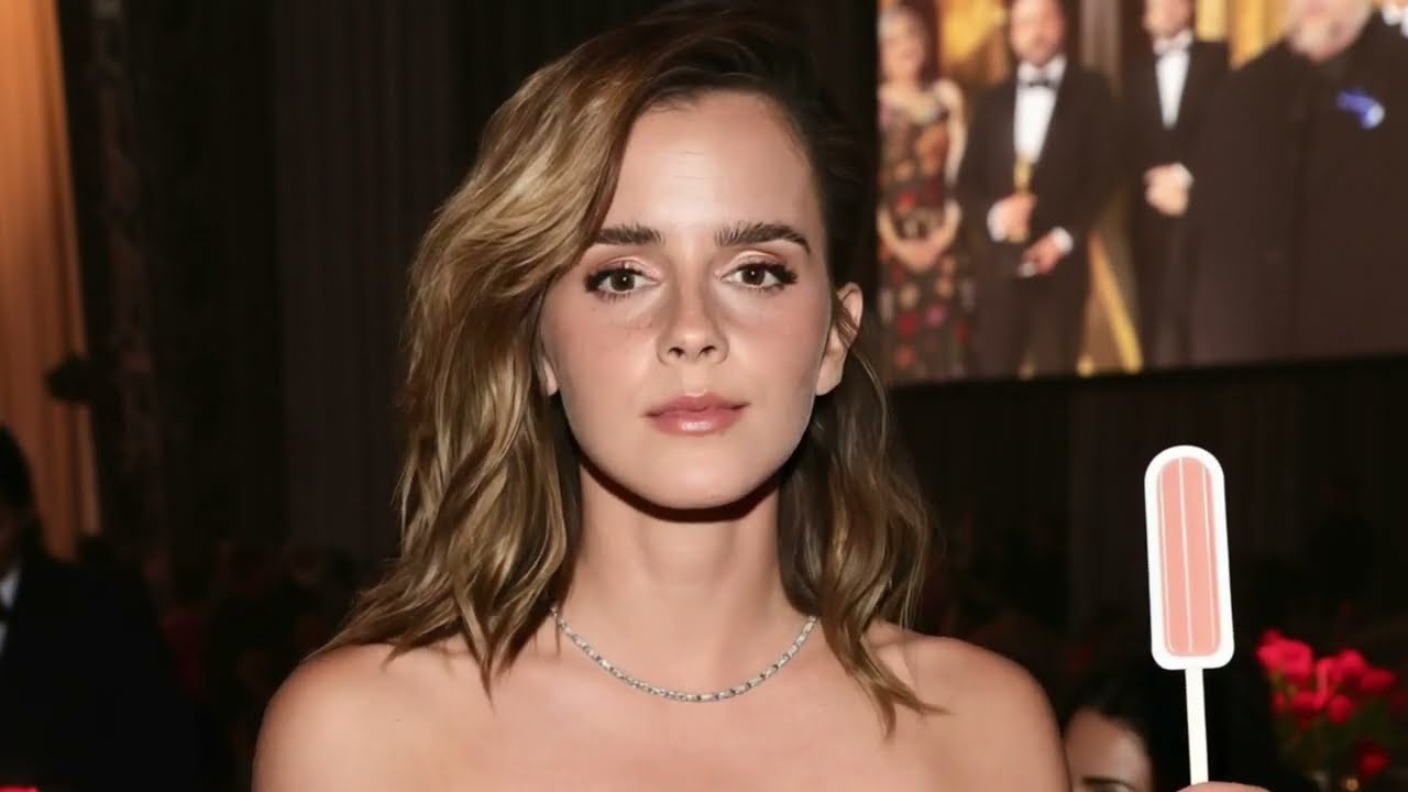 Emma Watson Cute & Funny Popsicle Moment