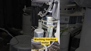 Washing machine motor and connections #youtubeshorts