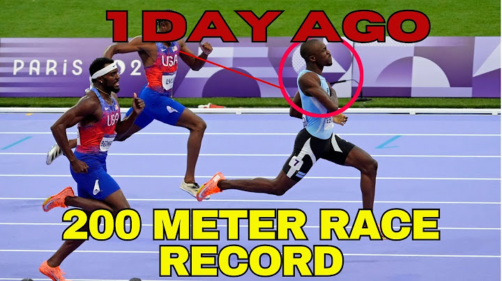 THE RIVALRY CONTINUES! || Men's 200m - Diamond League Monaco