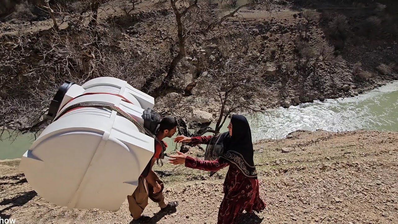 Life in the Heart of the Mountains 🏔️ | The Fisherman and His Battle with the Toughest Challenges