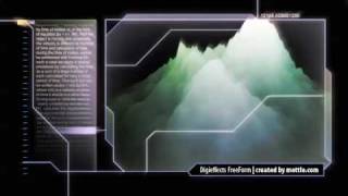 Celebrity Terrain Scan - Sci Fi User Interface - GUI Net Worth