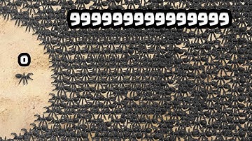 Growing a HIGHEST LEVEL ANT ARMY