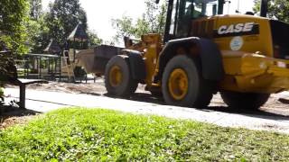 Rosland Park Playground Demolition Rosland Park Playground Demolition