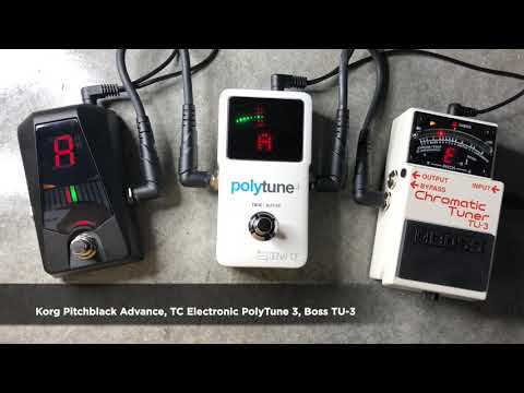 guitar-pedal-tuner-comparison:-korg-pitchblack-advance-vs.-tc-electronic-polytune-3-vs.-boss-tu-3