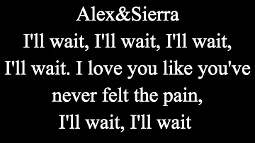 Little do you know- Alex and Sierra (Karaoke)