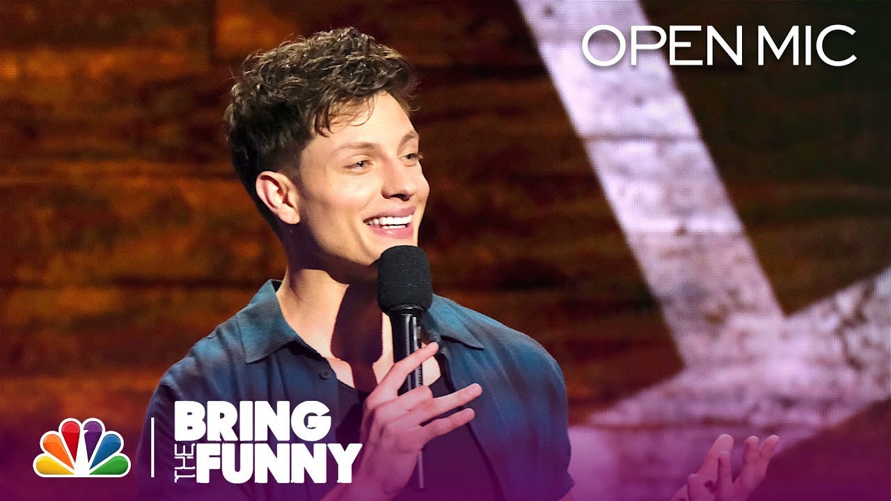StandUp Comedian Matt Rife Performs in the Open Mic Round Bring The