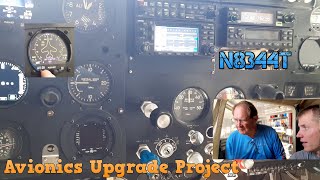 N8344T Avionics upgrade project | Update 11 | Pilot panel goes in!