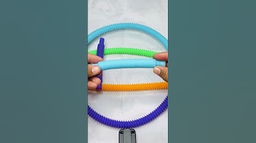 Robot Creating ASMR Crunchy POPs-DIY #satisfyingvideos #relaxing #creative #oddasmr #poptubesounds