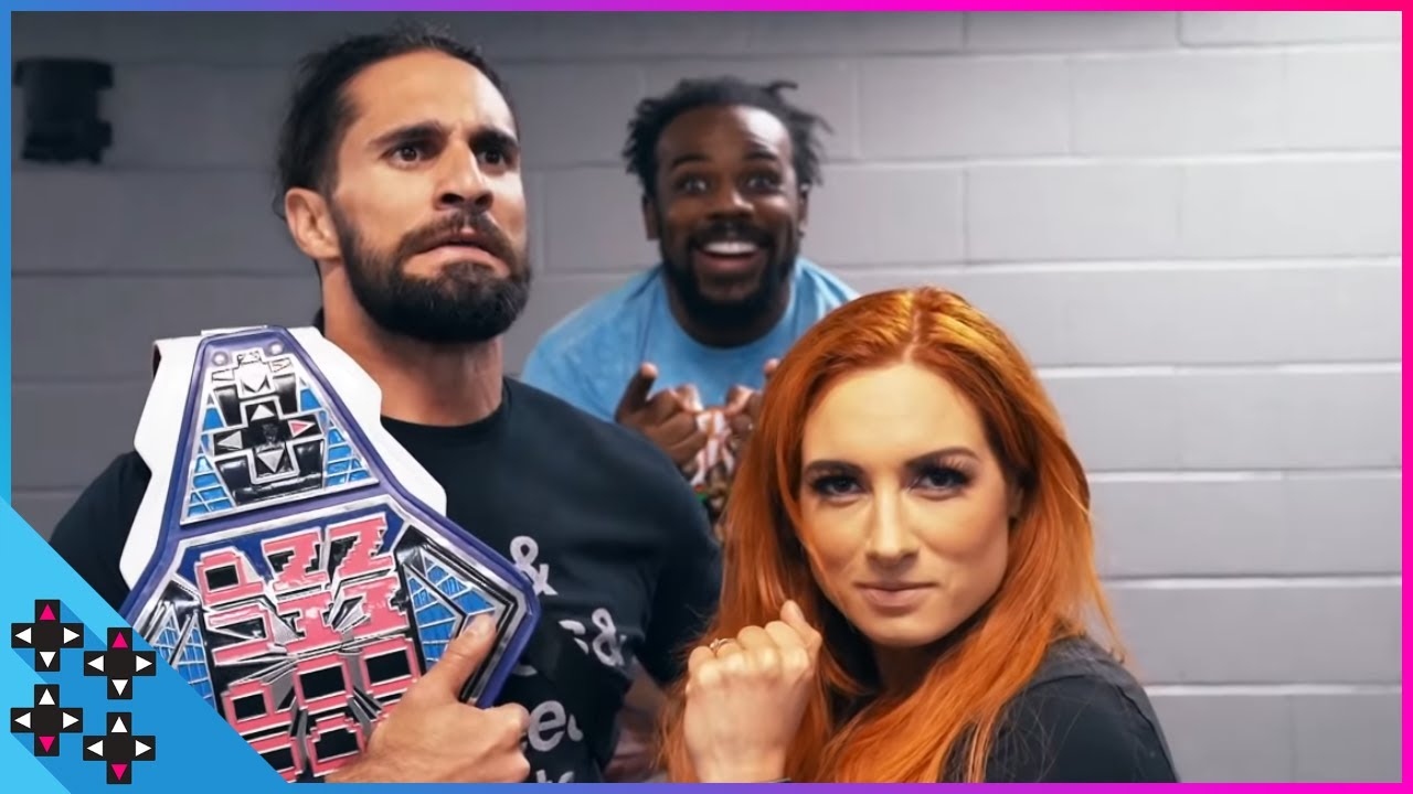 WWE superstars Becky Lynch and Seth Rollins gear up for
