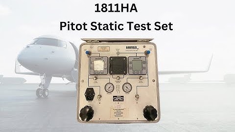 Barfield 1811HA (101-00184) Pitot Static Test Set - AvionTEq