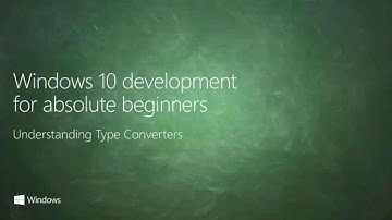 UWP 005 | Understanding Type Converters