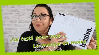 Jai Testé Pour Vous ... La Lessive La Marque En Moins ...