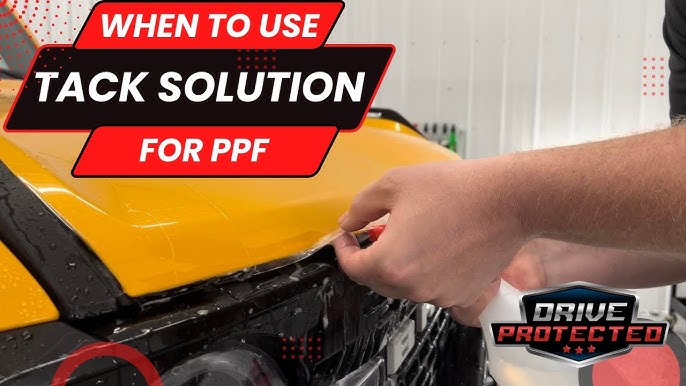 PPF Pro Tips - How To Use A PPF Squeegee 