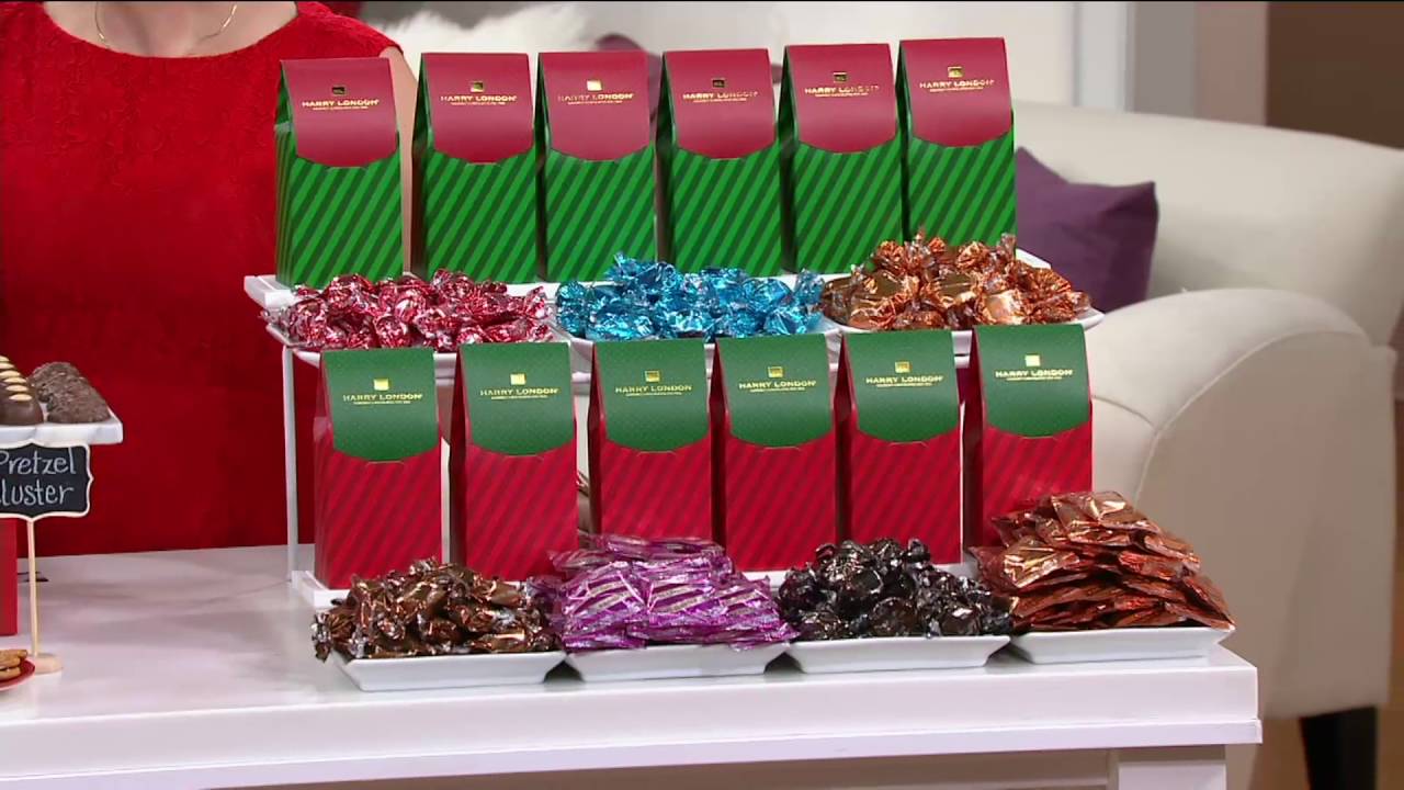 Harry London 7lb. Chocolate Assortment with 12 Holiday Gift Boxes on