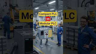 Day 70/365, Compact PLC vs Modular PLC | PLC Basics for Beginners #plc #shorts